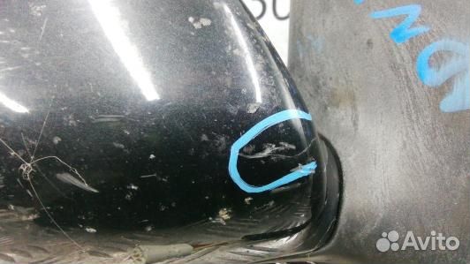 Зеркало наружное правое toyota avensis T25 (ADN17J
