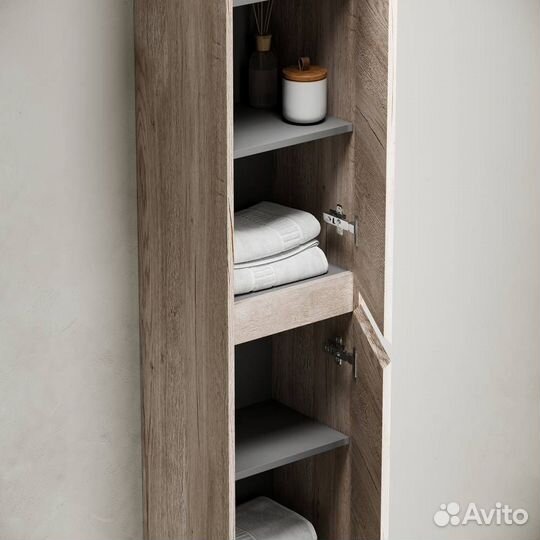 Шкаф-пенал Sancos Libra Floor Дуб галифакс натуральный, 35x187x30