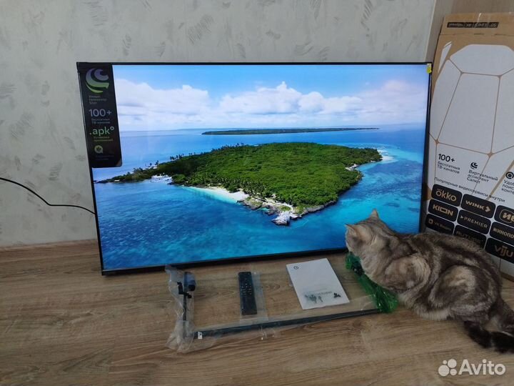 Телевизор новый SMART TV sber 50