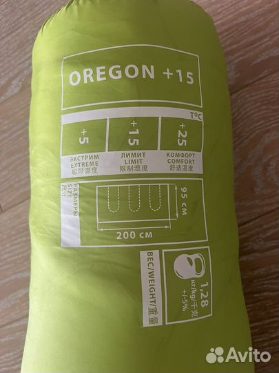 Спальный мешок Nordway oregon р. 200/95 бу