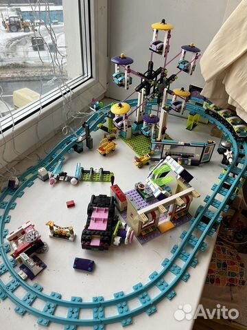 Lego friends парк развлечений