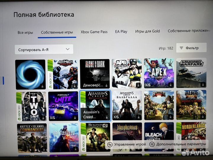 Xbox series s + подписка + игры