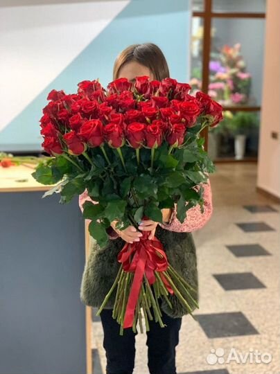 Роза 60,70, 80,90 см
