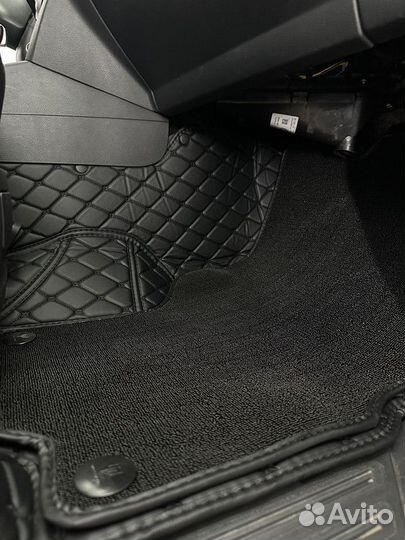 Коврики из экокожи в автомобиль