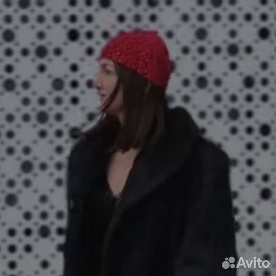 Шапочка мини бини с пайетками на заказ