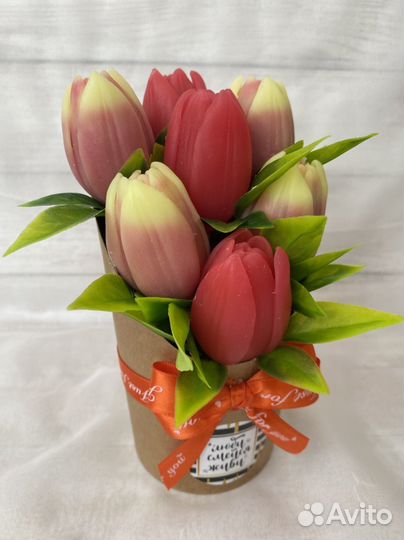 Мыло ручной работы букеты