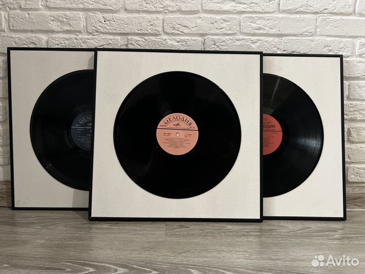 Набор картин-пластинки 3шт