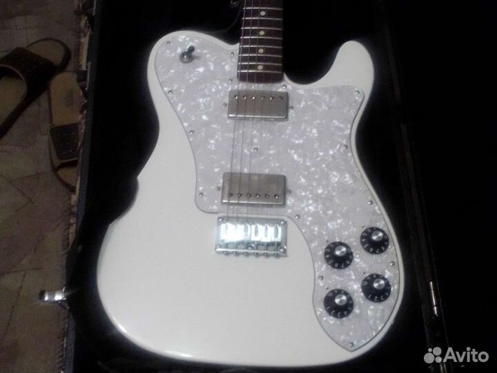 Fender chris shiflett telecaster deluxe RW arctic