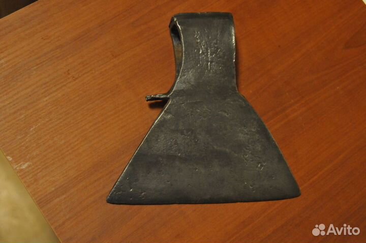 Старинный кованый кузнечная работа топор Редкий