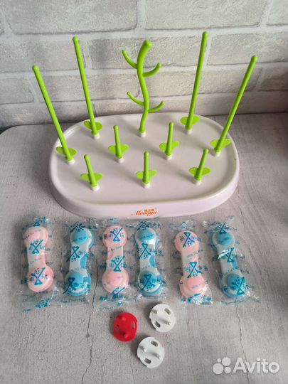 Сушка для бутылочек, блокатор дверей, заглушки