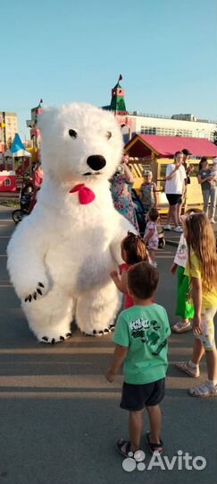 Белый мишка поздравление