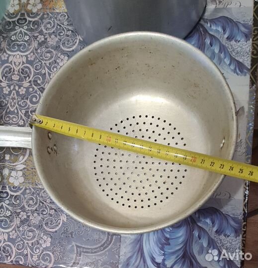 Кастрюля, дуршлаг, судки