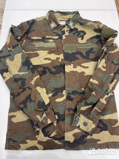 Форма нато камуфляж рубашка плотная