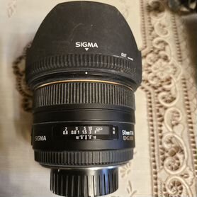 Объектив Sigma 50mm 1.4 DG HSM EX, переходник F-Z