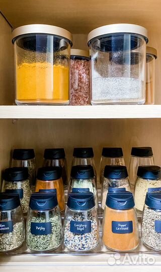 Баночки для специй IKEA Ihardig набор 4 шт