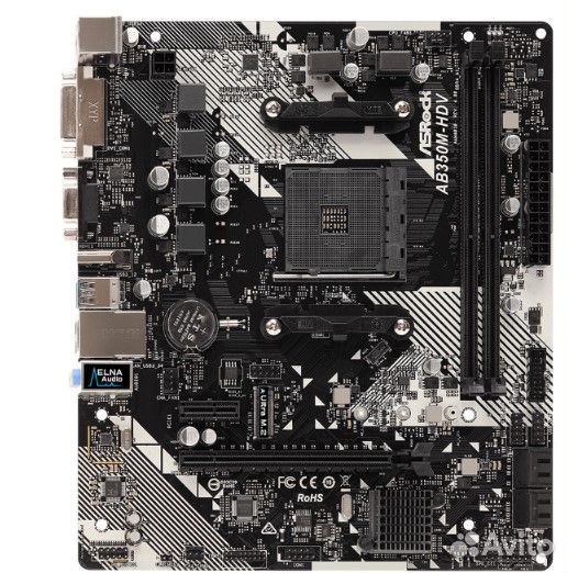 Материнская плата b350 AM4