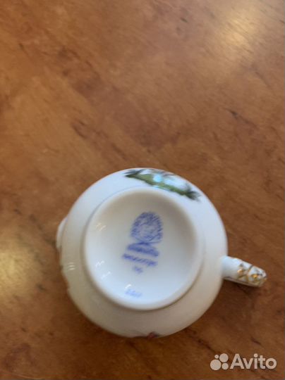 Чайный сервиз с вазой херенд ротшильд