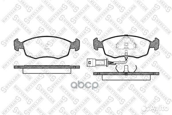 Колодки дисковые п. Ford Scorpio/Sierra 1.6-2.5