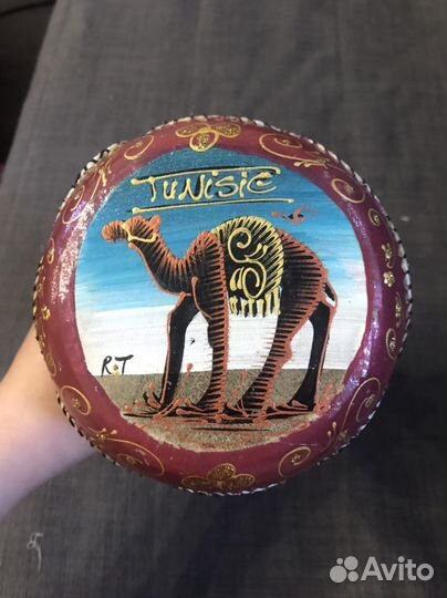 Барабан джембе маленький сувенирный