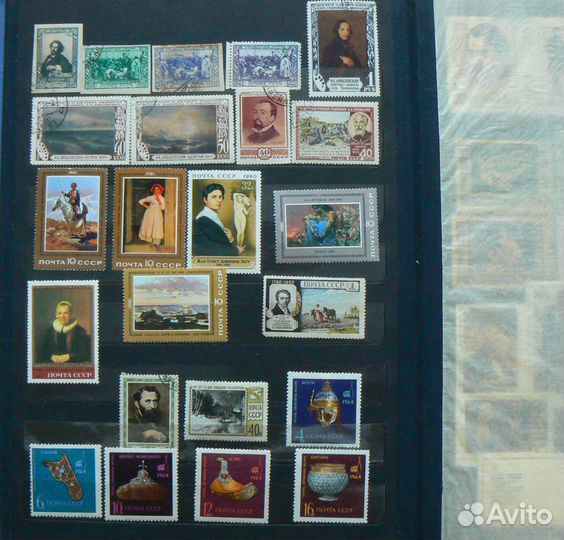 Альбом марок Искусство