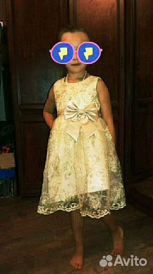 Праздничное платье для девочки 110-122