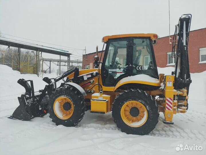 Экскаватор-погрузчик Shanmon 388H, 2024