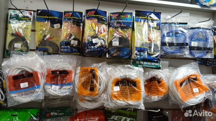 Кабеля в ассортименте