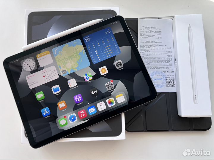 iPad Air 5 M1 64 Wi-Fi Sp.Gray 2022 Днс Чек Гарант