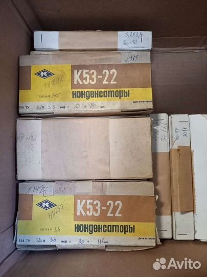 К53-22 3.3мкф 3.2в. 47мкф 10в