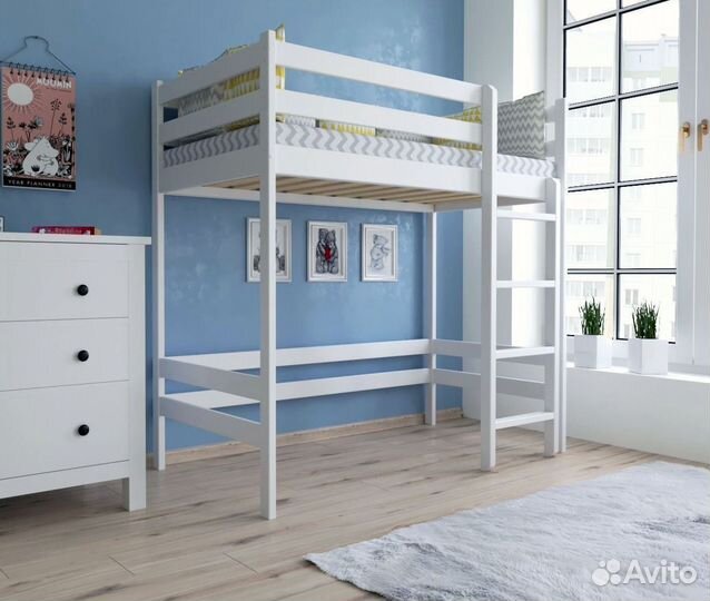 Детская кровать чердак