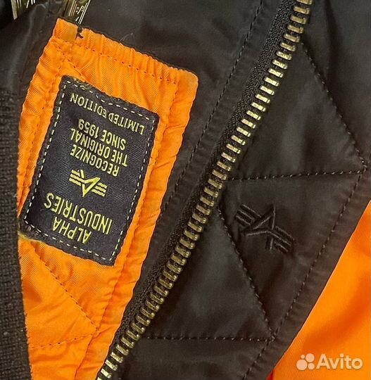 MA-1 Alpha Industries Blood Chit