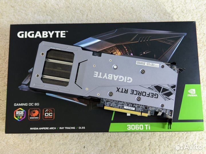 Видеокарта rtx 3060 ti