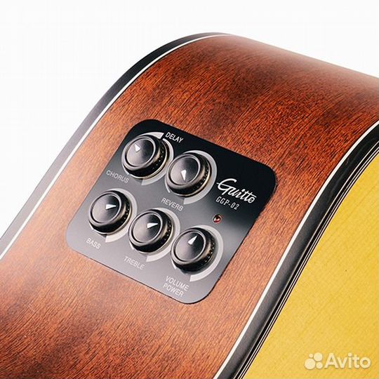 Звукосниматель для акустической гитары Guitto GGP