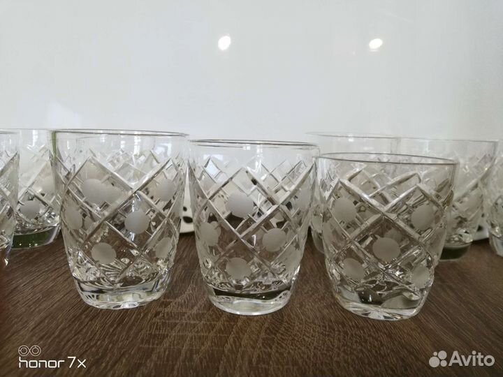 Стопки хрусталь СССР
