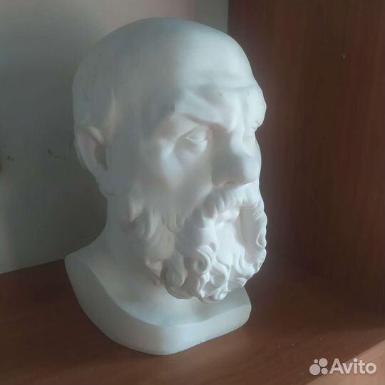 Бюст Сократа счастливый