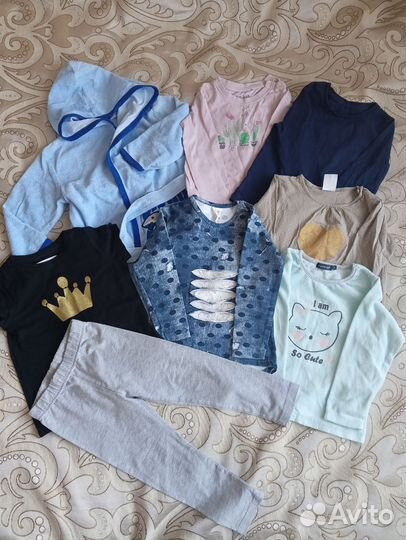 Пакет одежды на девочку