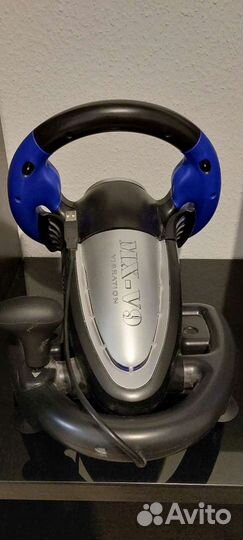 Игровой руль defender challenge turbo gt с педалям