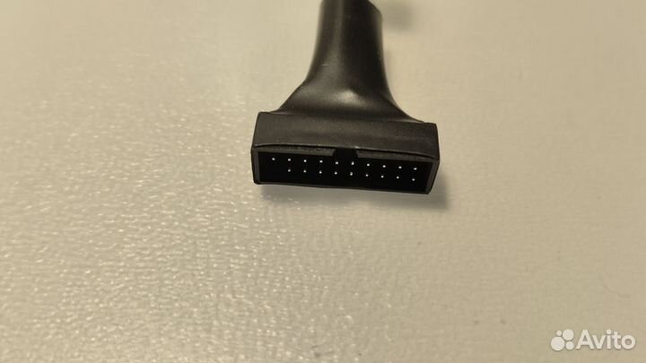 Переходник USB 2.0 10-pin - USB 3.0 20-pin