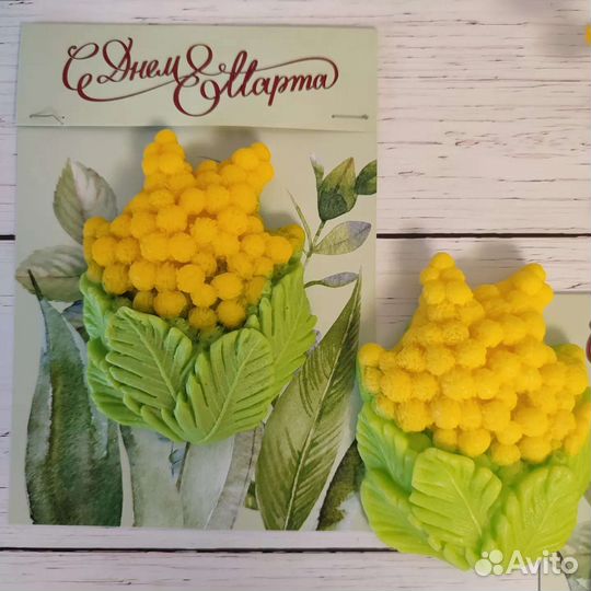 Мыло букет Мимозы