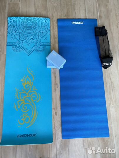Коврик для йоги и фитнеса