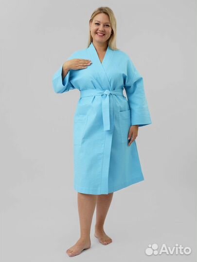 Халат банный вафельный Артикул 1421 - 1418