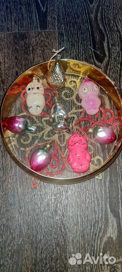 Елочные игрушки СССР