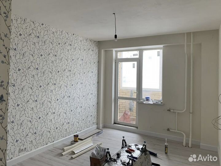 Поклейка обоев