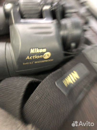 Бинокль nikon actyon ex 8x40