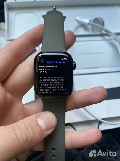 Часы apple watch 9 41 mm гарантия