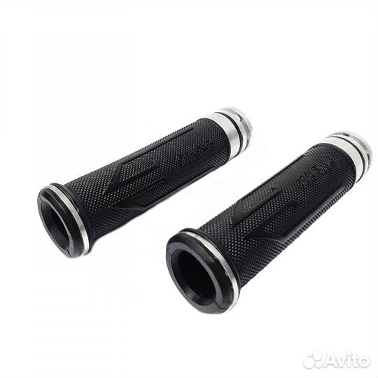 Ручки руля универсальные rizona #HP2 (серебро)