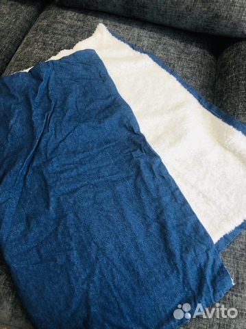 Плед двусторонний новый