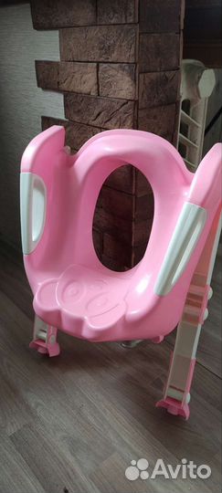 Сидушка на унитаз со ступенькой