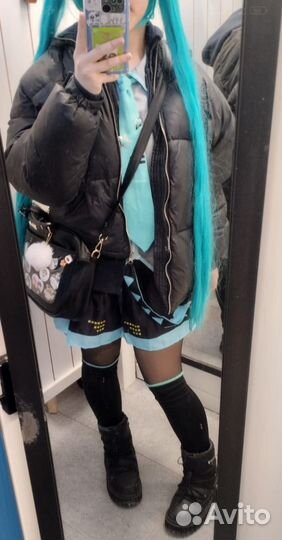 Фулл косплей Хатсуне Мику