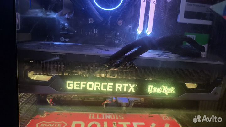 RTX 3070 palit game rock